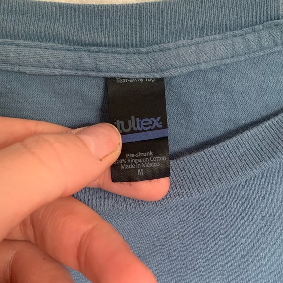 Blue Serengetee T-Shirt; “Somewhere Only We Know”; Size Medium - Picture 2 of 3